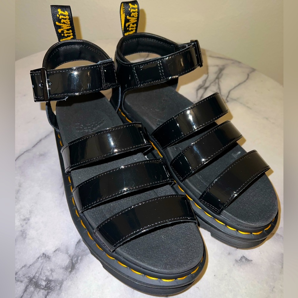 Dr. marten platform sandals, size 8. Brand new, never been worn.